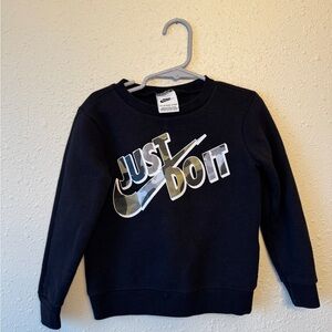 Nike 3T Toddler Boy “Just Do It" Crewneck Sweatshirt